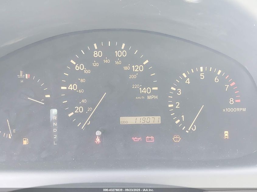 2000 Lexus Rx 300 VIN: JT6GF10U9Y0048654 Lot: 43276839