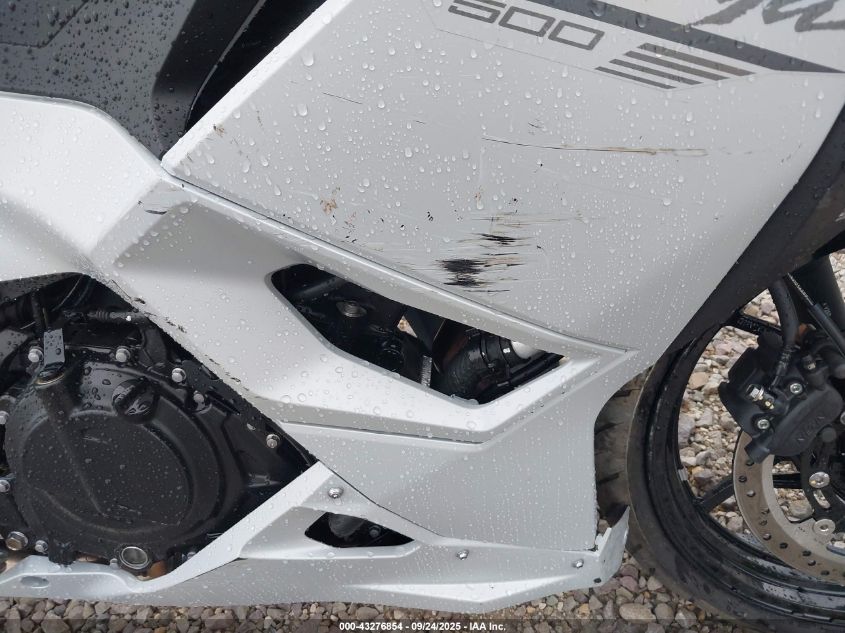 2025 Kawasaki Ex500 VIN: ML5EXGG14SDA71378 Lot: 43276854