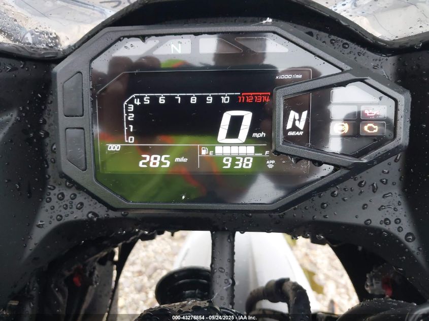 2025 Kawasaki Ex500 VIN: ML5EXGG14SDA71378 Lot: 43276854