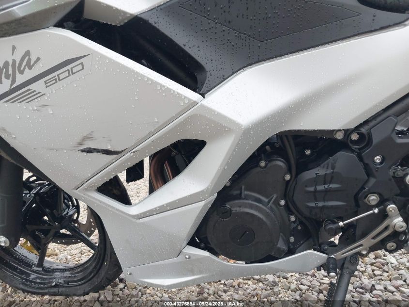 2025 Kawasaki Ex500 VIN: ML5EXGG14SDA71378 Lot: 43276854