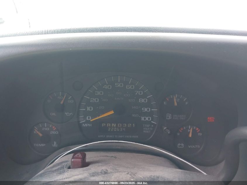 1998 GMC Savana Standard VIN: 1GTFG15M1W1060587 Lot: 43276866