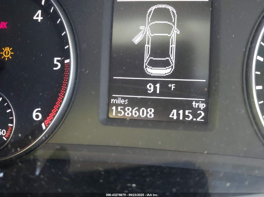 2012 Volkswagen Passat 2.0L Tdi Se VIN: 1VWBN7A30CC023886 Lot: 43276879