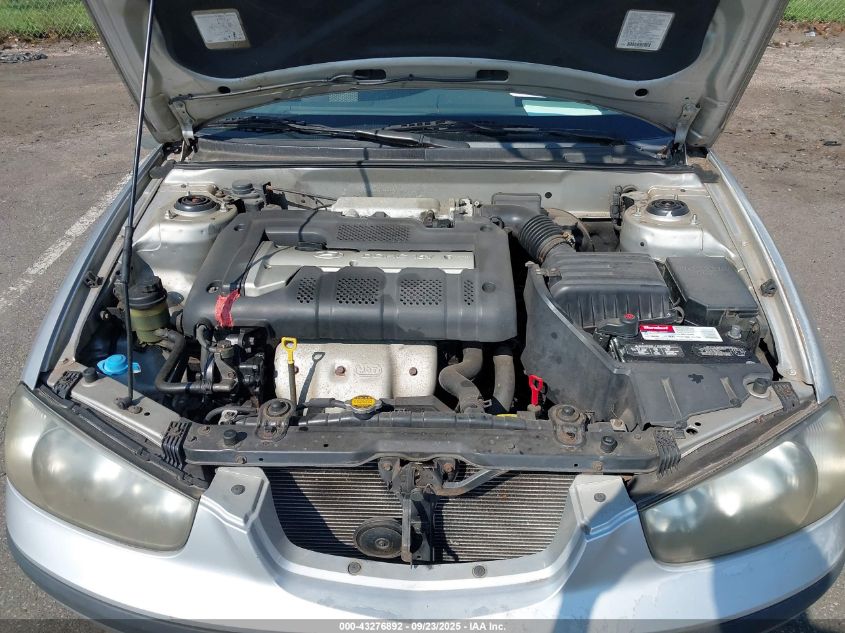 2002 Hyundai Elantra Gt VIN: KMHDN55D32U057795 Lot: 43276892