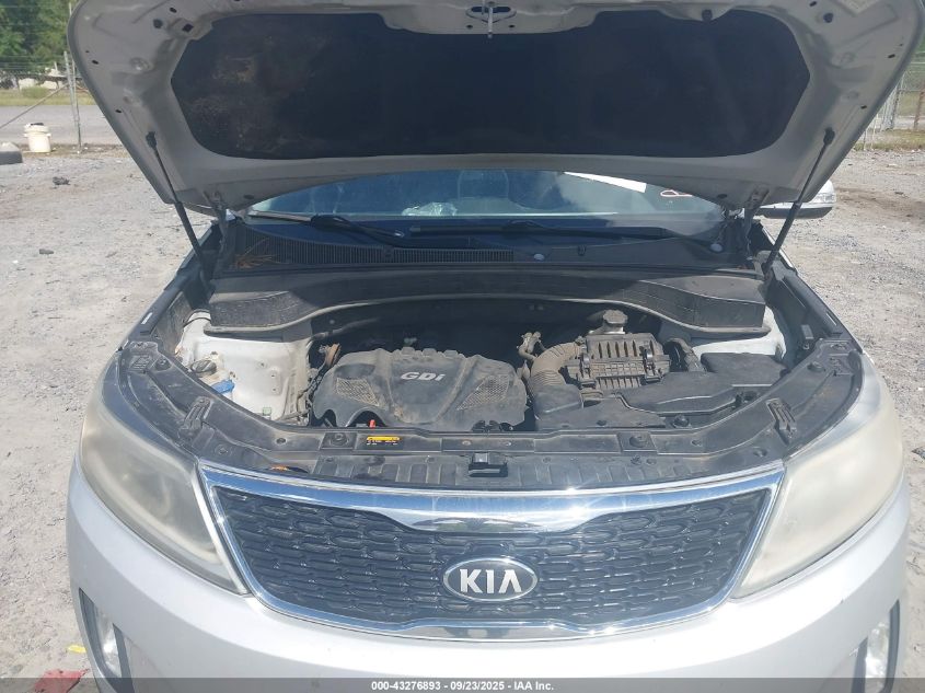 2014 Kia Sorento Lx VIN: 5XYKT4A61EG493389 Lot: 43276893