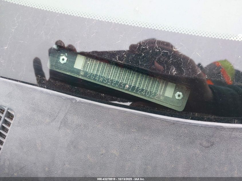 2005 Buick Century VIN: 2G4WS52J551124022 Lot: 43276919