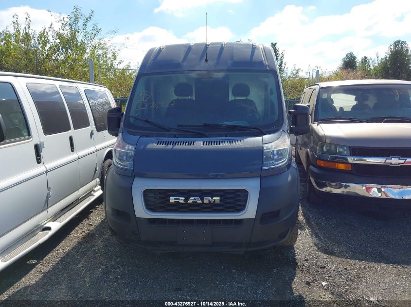 2019 Ram Promaster 2500 High Roof 159 Wb VIN: 3C6TRVDG8KE514672 Lot: 43276927