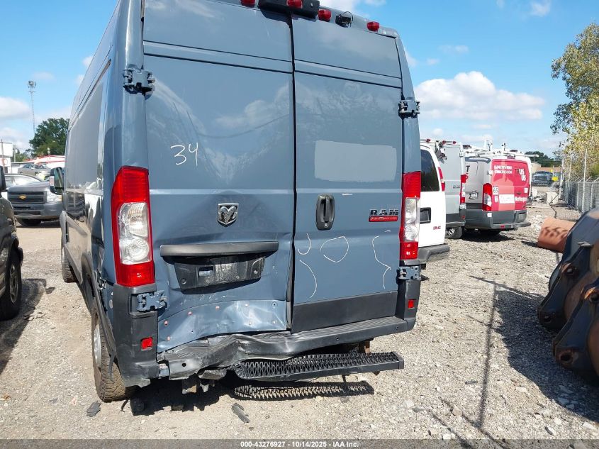 2019 Ram Promaster 2500 High Roof 159 Wb VIN: 3C6TRVDG8KE514672 Lot: 43276927