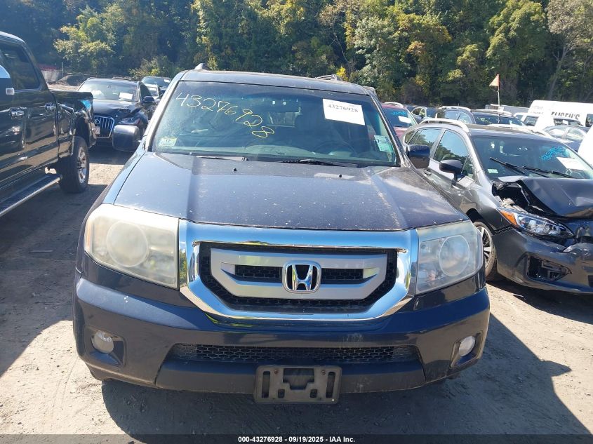 2011 Honda Pilot Ex-L VIN: 5FNYF4H53BB034687 Lot: 43276928