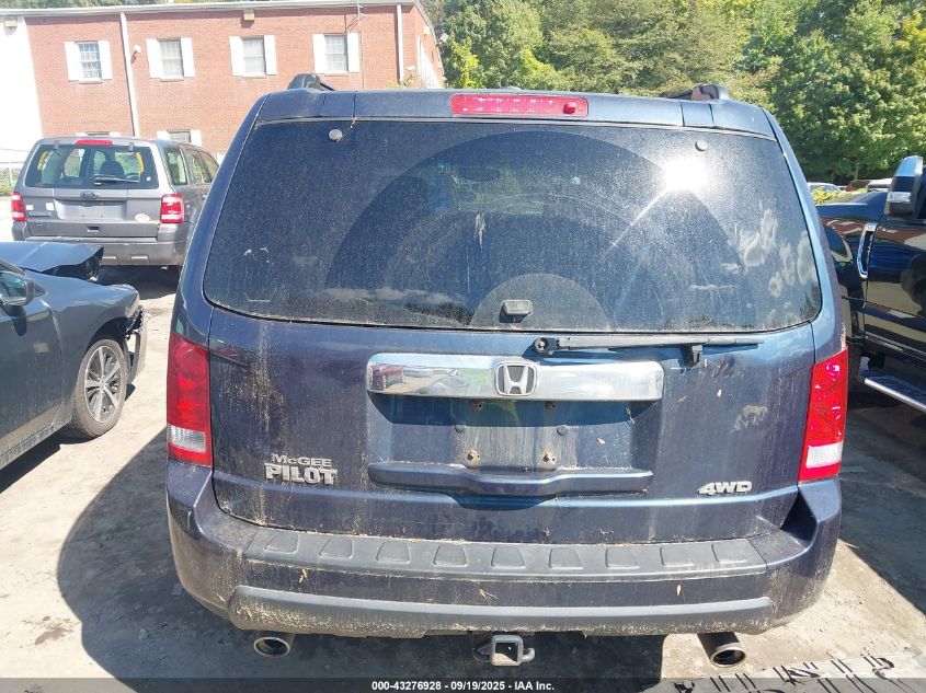 2011 Honda Pilot Ex-L VIN: 5FNYF4H53BB034687 Lot: 43276928