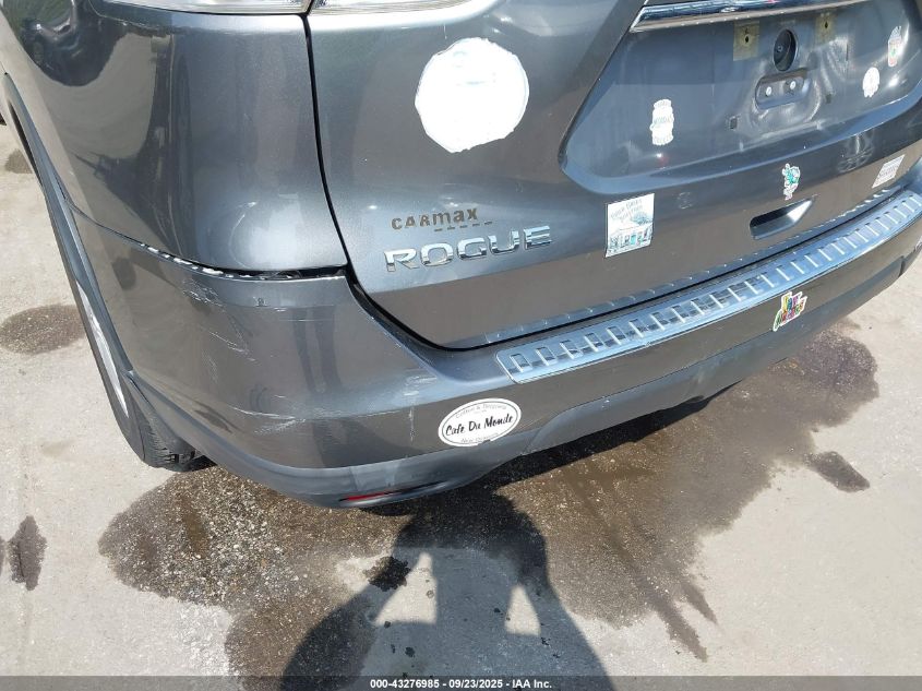 2016 Nissan Rogue Sv VIN: KNMAT2MV7GP682132 Lot: 43276985
