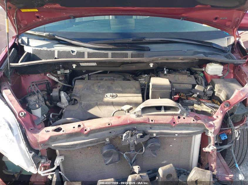 2014 Toyota Sienna Xle V6 8 Passenger VIN: 5TDYK3DC0ES406822 Lot: 43277009