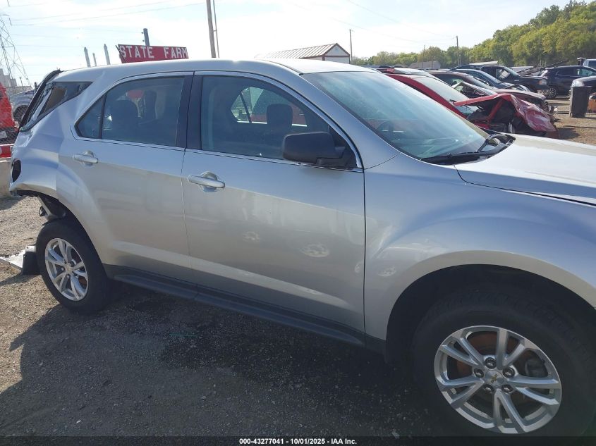 2017 Chevrolet Equinox Ls VIN: 2GNFLEEK9H6147923 Lot: 43277041