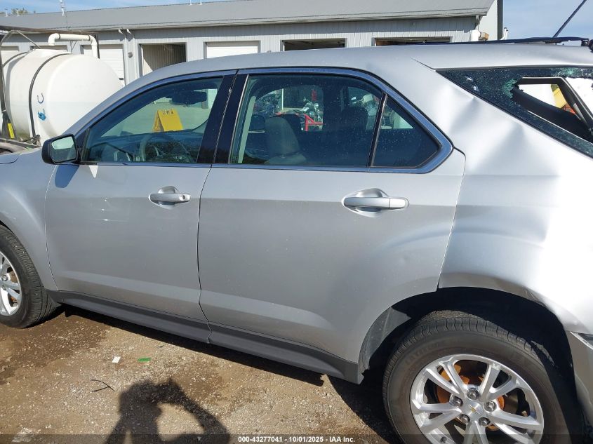 2017 Chevrolet Equinox Ls VIN: 2GNFLEEK9H6147923 Lot: 43277041