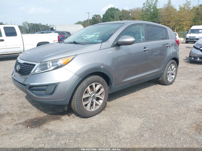 2016 KIA SPORTAGE LX KNDPBCAC5G7876566