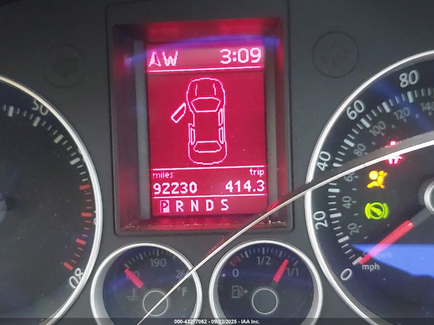 2007 Volkswagen Jetta Gli VIN: 3VWXJ81K97M091073 Lot: 43277062