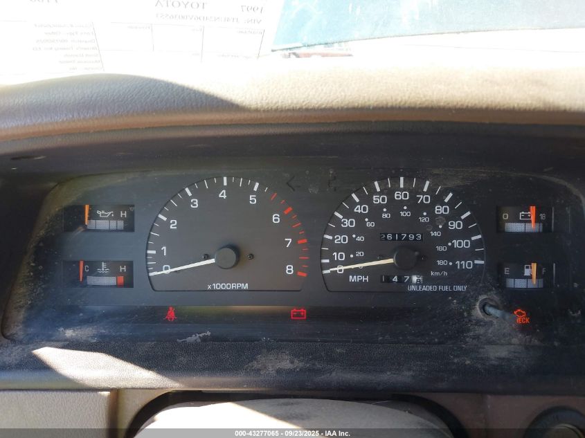 1997 Toyota T100 Sr5 V6 VIN: JT4UN24D6V0036553 Lot: 43277065