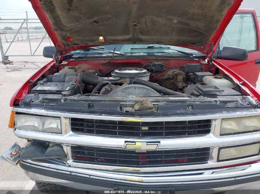 1995 Chevrolet Gmt-400 K2500 VIN: 1GCGK29K4SE191565 Lot: 43277075