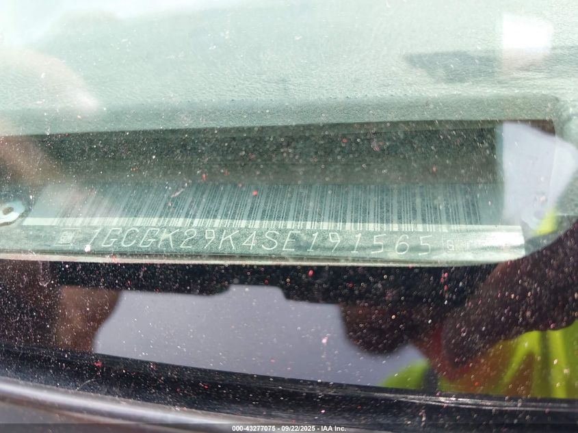 1995 Chevrolet Gmt-400 K2500 VIN: 1GCGK29K4SE191565 Lot: 43277075