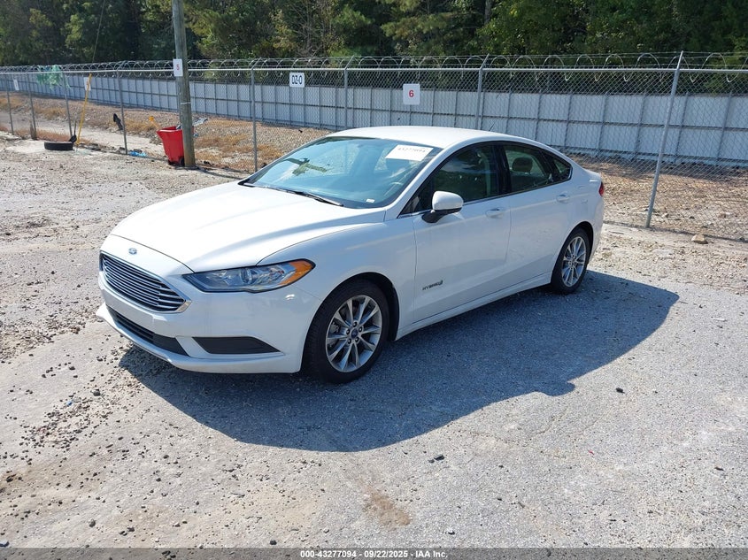Vin: 3fa6p0uu9hr286449, lot: 43771698, ford fusion hybrid s 20172