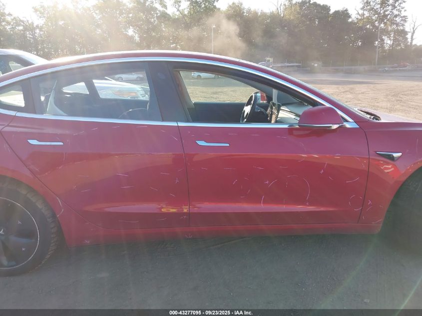 2018 Tesla Model 3 Long Range/Mid Range VIN: 5YJ3E1EA0JF153910 Lot: 43277095