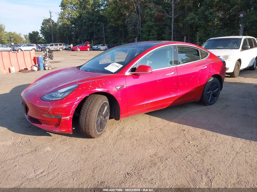 5YJ3E1EA0JF153910 2018 TESLA MODEL 3 photo no. 2
