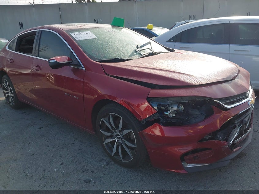 1G1ZD5ST5JF228101 2018 Chevrolet Malibu Lt auction photo 1