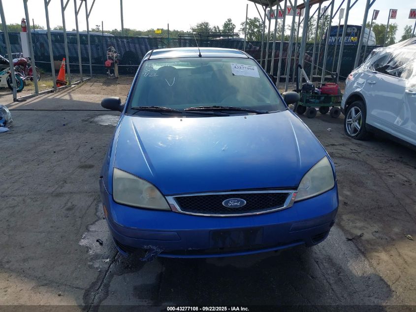 2005 Ford Focus Zx4 VIN: 1FAHP34N35W310644 Lot: 43277108