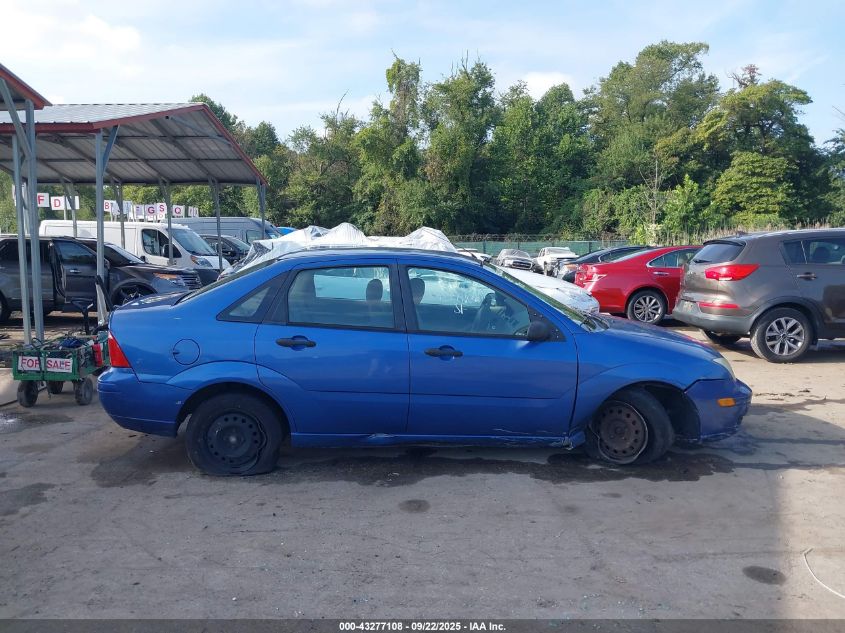 2005 Ford Focus Zx4 VIN: 1FAHP34N35W310644 Lot: 43277108