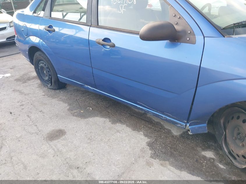 2005 Ford Focus Zx4 VIN: 1FAHP34N35W310644 Lot: 43277108