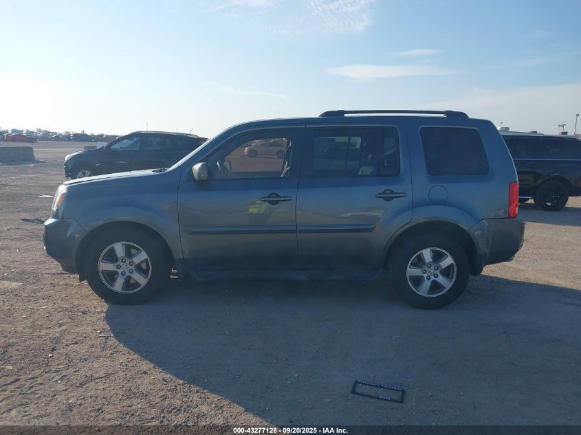 2010 Honda Pilot Ex-L VIN: 5FNYF3H57AB013611 Lot: 43277128