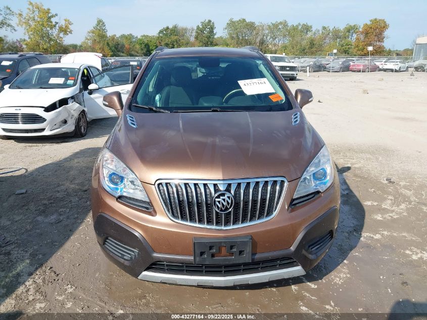 2016 Buick Encore VIN: KL4CJASB9GB702907 Lot: 43277164