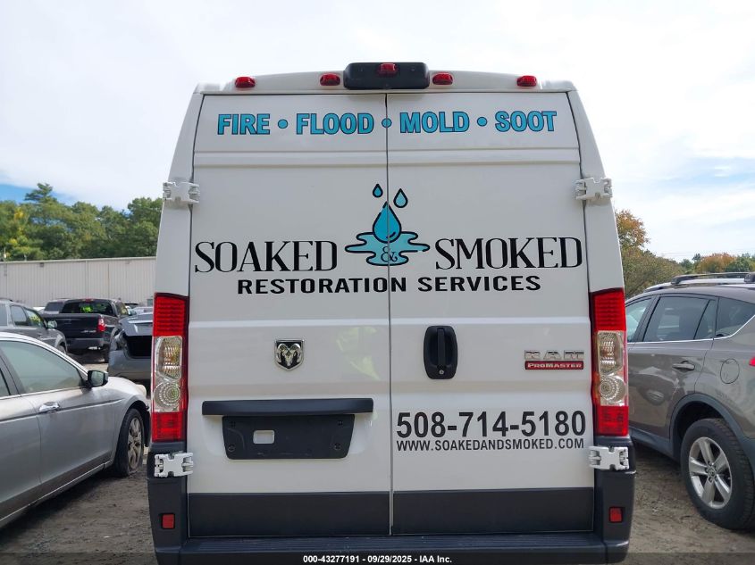 2019 Ram Promaster 2500 High Roof 136 Wb VIN: 3C6TRVCG9KE533474 Lot: 43277191