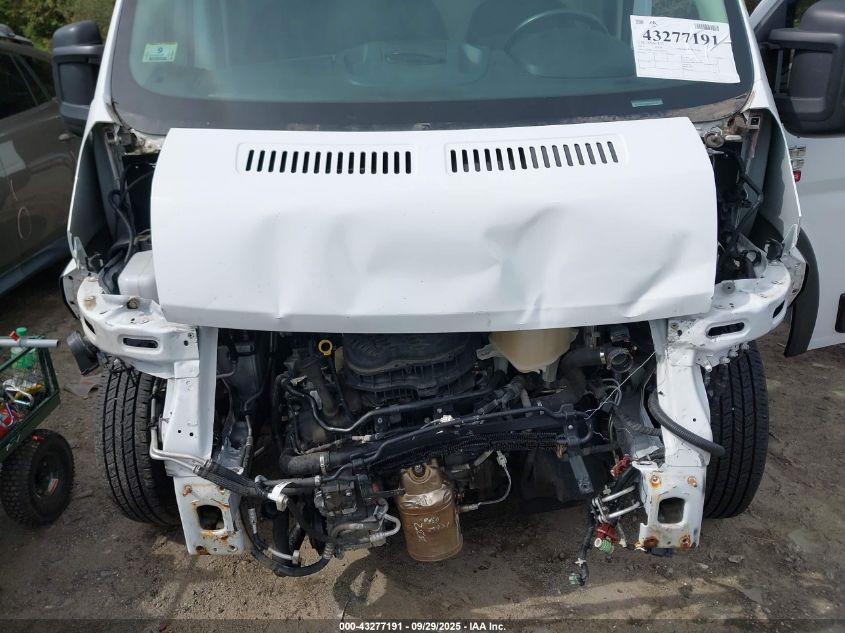 2019 Ram Promaster 2500 High Roof 136 Wb VIN: 3C6TRVCG9KE533474 Lot: 43277191