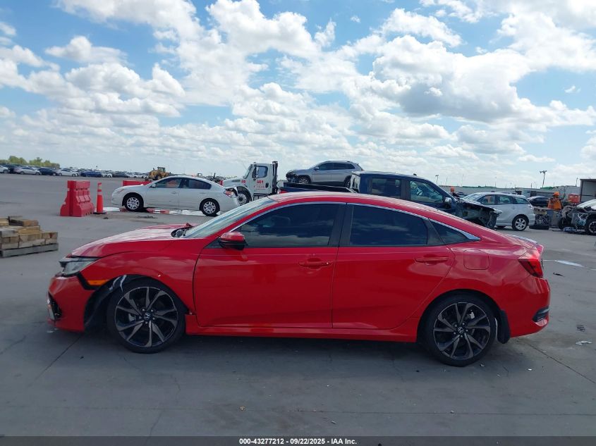 2020 Honda Civic Sport VIN: 2HGFC2F85LH573908 Lot: 43277212