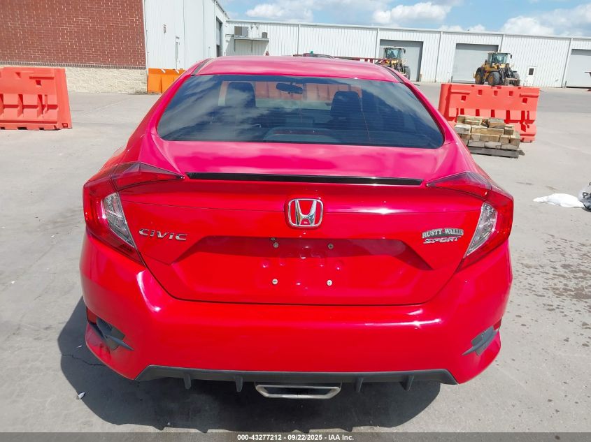 2020 Honda Civic Sport VIN: 2HGFC2F85LH573908 Lot: 43277212