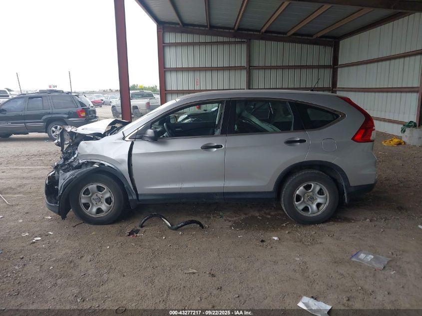 2016 Honda Cr-V Lx VIN: 5J6RM4H32GL079000 Lot: 43277217