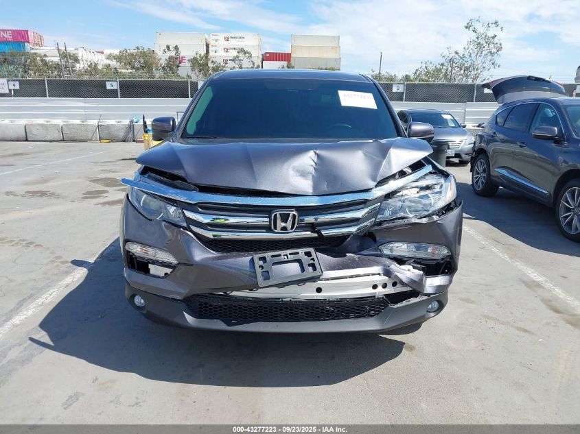 2018 Honda Pilot Ex VIN: 5FNYF5H33JB019612 Lot: 43277223