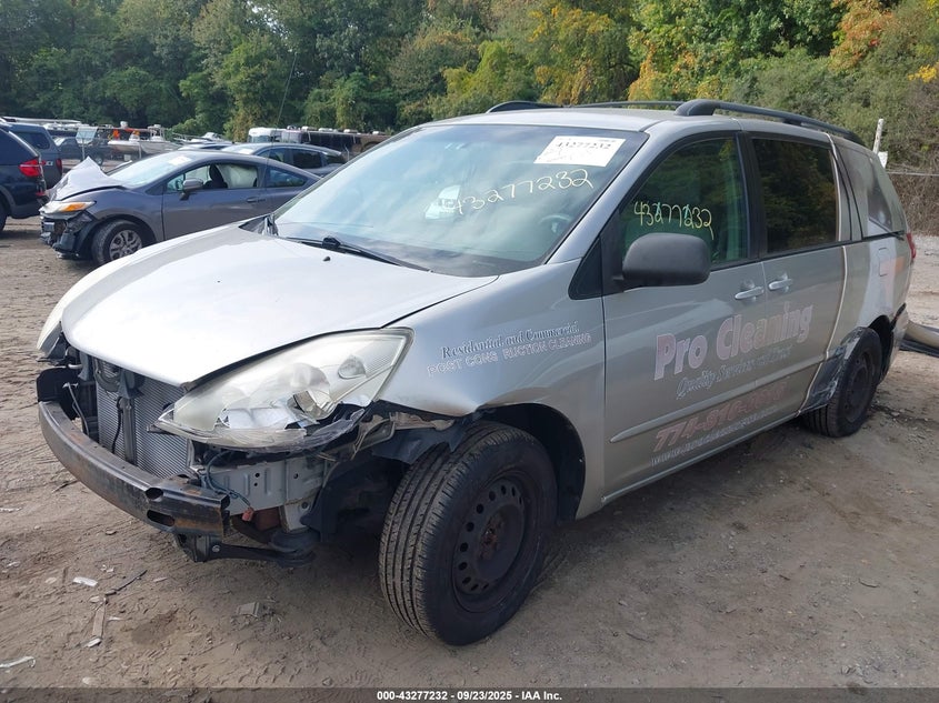 5TDZK23C98S110556 2008 TOYOTA SIENNA photo no. 2