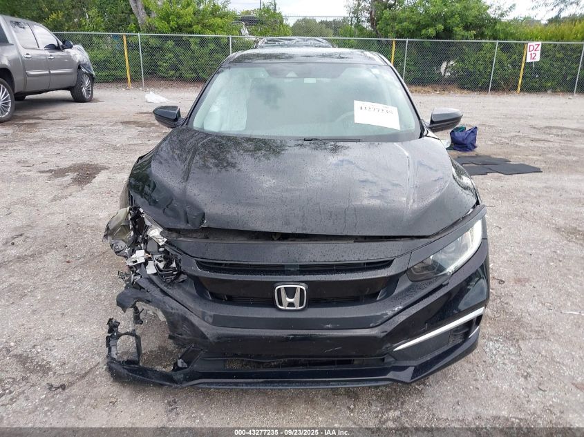 2019 Honda Civic Lx VIN: 19XFC2F62KE000648 Lot: 43277235