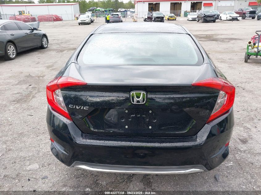 2019 Honda Civic Lx VIN: 19XFC2F62KE000648 Lot: 43277235
