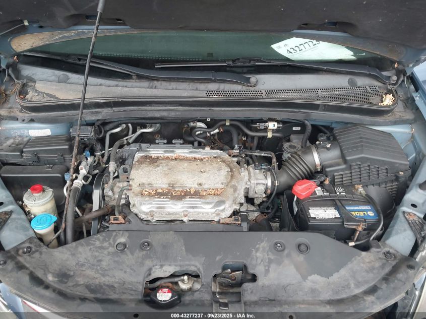 2010 Honda Odyssey Ex-L VIN: 5FNRL3H60AB016923 Lot: 43277237