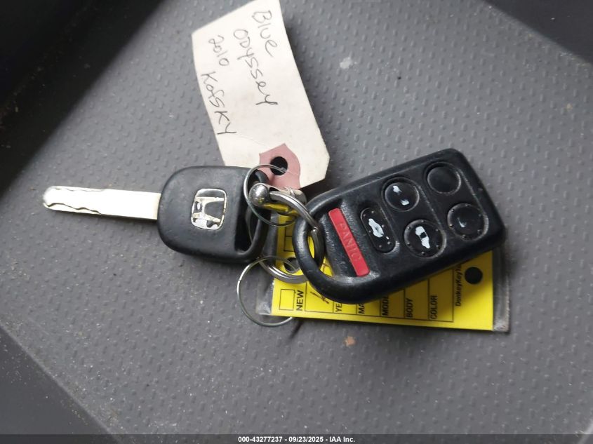 2010 Honda Odyssey Ex-L VIN: 5FNRL3H60AB016923 Lot: 43277237