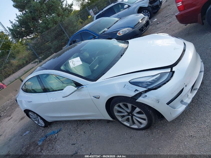 2019 Tesla Model 3 Long Range/Mid Range/Standard Range/Standard Range Plus VIN: 5YJ3E1EA3KF417932 Lot: 43277247