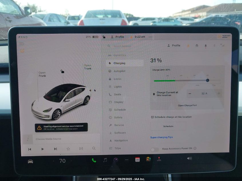 2019 Tesla Model 3 Long Range/Mid Range/Standard Range/Standard Range Plus VIN: 5YJ3E1EA3KF417932 Lot: 43277247