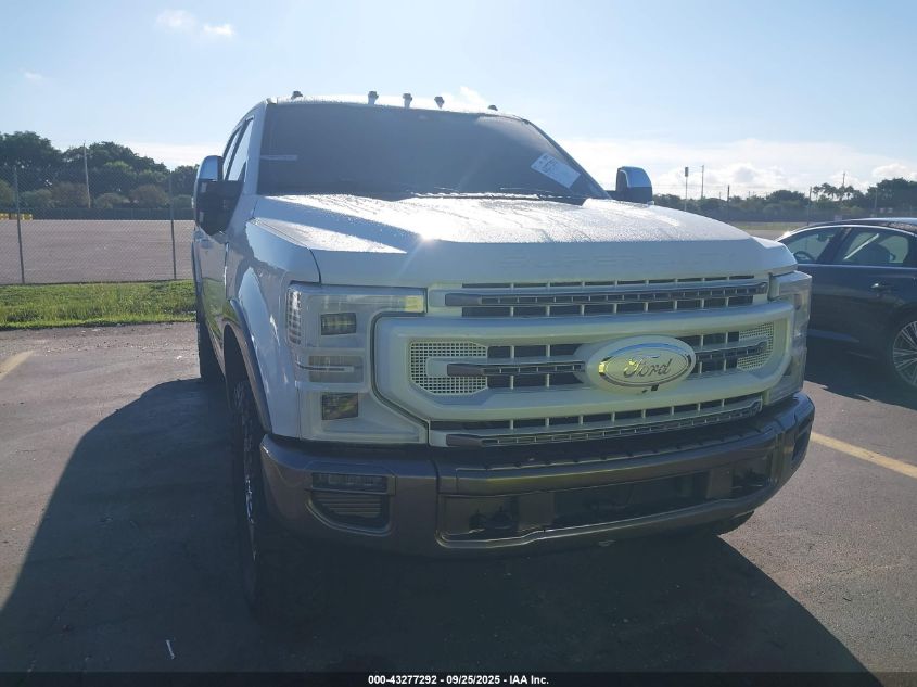 2021 Ford F-250 King Ranch VIN: 1FT8W2BT8MED79357 Lot: 43277292