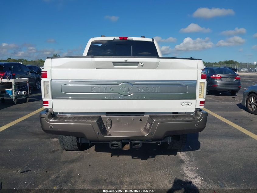 2021 Ford F-250 King Ranch VIN: 1FT8W2BT8MED79357 Lot: 43277292