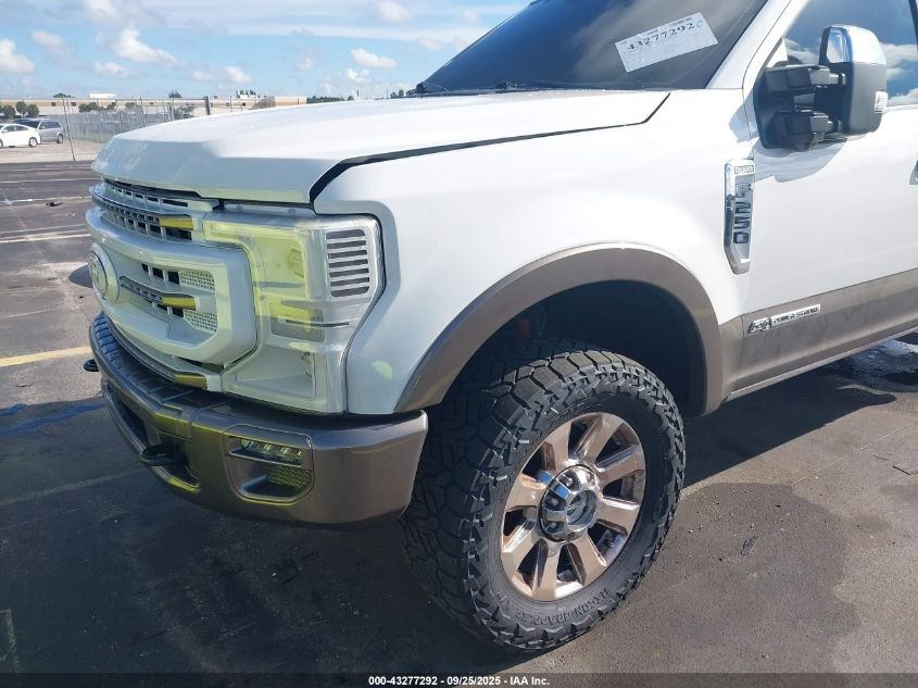 2021 Ford F-250 King Ranch VIN: 1FT8W2BT8MED79357 Lot: 43277292