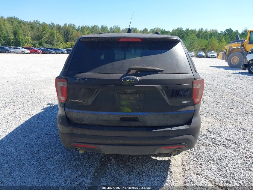 2016 Ford Police Interceptor VIN: 1FM5K8AR9GGD04985 Lot: 43277297