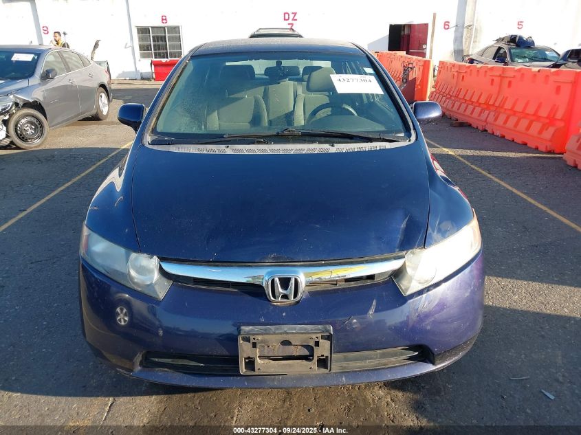 2008 Honda Civic Lx VIN: 1HGFA16588L114923 Lot: 43277304