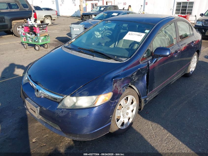 2008 Honda Civic Lx VIN: 1HGFA16588L114923 Lot: 43277304